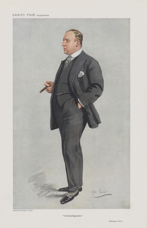Colour portrait of Montagu Alexander Pyke